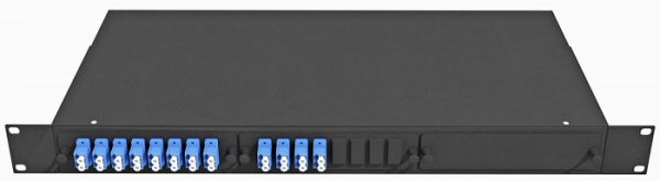 фото Кросс оптический стоечный  TopLAN КРС-Top-1U-24LC/U-OS2-BK в Красноярске
