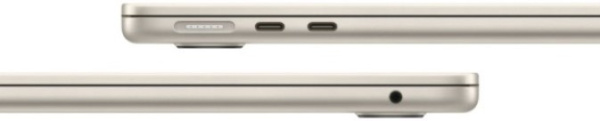 фото Ноутбук  Apple Macbook Air 13 (2025) в Волгограде 13.6 ", M, 24 Гб RAM, 512 Гб SSD, M4 10-Core GPU, Золотистый