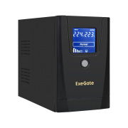 фото Источник бесперебойного питания Exegate SpecialPro Smart LLB-650.LCD.AVR.1SH.2C13.RJ.USB