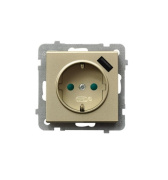 фото Розетка Ospel GP-1RSPUSB/m/39