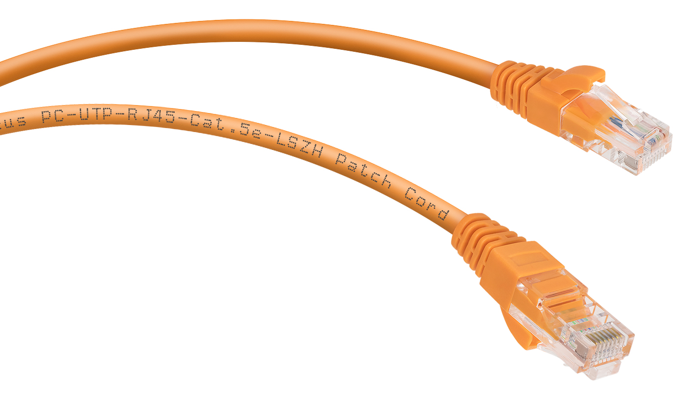 

Кабель патч-корд U/UTP 5e кат. 0.15м. Cabeus PC-UTP-RJ45-Cat.5e-0.15m-OR-LSZH неэкранированный, оранжевый, PC-UTP-RJ45-Cat.5e-0.15m-OR-LSZH