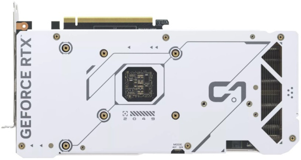фото Видеокарта ASUS GeForce RTX 4070 DUAL WHITE OC (DUAL-RTX4070-O12G-WHITE)