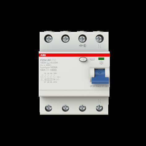 фото Выключатель дифференциального тока (ВДТ, УЗО)  ABB 2CSF204001R1900 в Воронеже