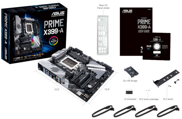 фото Материнская плата E-ATX ASUS PRIME X399-A
