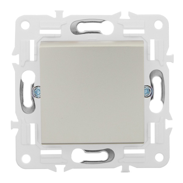 

Переключатель перекрестный IEK SK-V13-0-10-K37 SKANDY 10А SK-V03Sh шампань, SK-V13-0-10-K37
