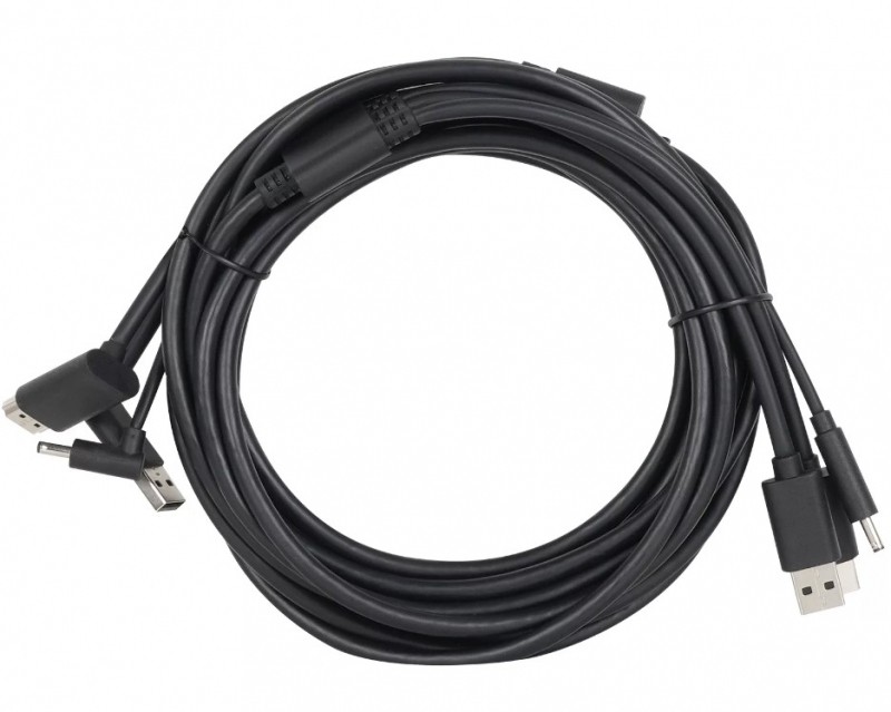 

Кабель интерфейсный VCOM CU415-5.0 3в1 для HTC VIVE, HDMI 4K@30Hz 5 м, CU415-5.0