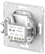 фото Выключатель двухклавишный Systeme Electric ATN001051S