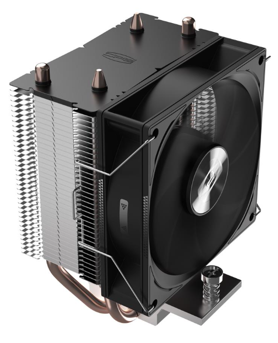 

Кулер PCCooler R200 S115X/1200/1700/AM4/AM5 (90mm Fan, 2200rpm, 39.6CFM, 28.3dBА, 4-pin PWM), R200