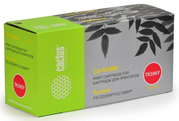 фото Тонер-картридж  Cactus CS-TK590Y в Казани
