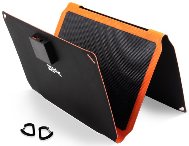 

Солнечная панель TopOn TOP-SOLAR-20 20W DC 19.8V, USB QC, складная на 3 секции, в комплекте 2 карабина, TOP-SOLAR-20