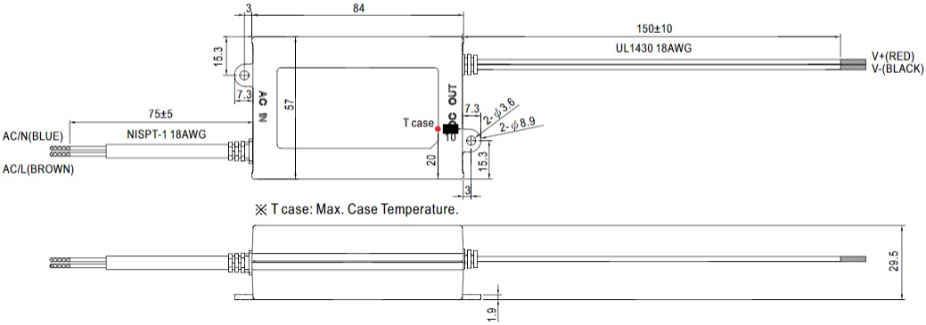 

Драйвер светодиодный Mean Well PCD-16-700B P вых: 16 Вт; 16-24 В, до 700 мА (стаб. по току); вход: 180…295 В; IP67, PCD-16-700B
