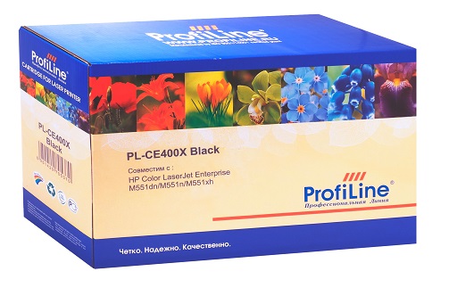 

Картридж ProfiLine PL-CE400X Картридж для принтеров HP Color LaserJet Enterprise M551dn/M551n/M551xh Black 11000 копий ProfiLine, PL-CE400X