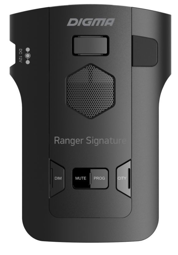 

Радар-детектор Digma Ranger Signature OLED, 360°, 800-1000нм, черный, Ranger Signature