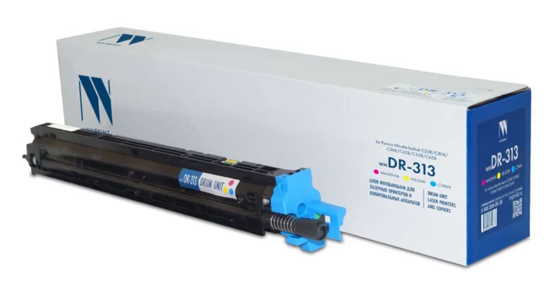 

Блок фотобарабана NVP NV-DR-313YMC для Konica Minolta bizhub C258/C308/C368/C458/C558/C658 (75000k), cyan/magenta/yellow, NV-DR-313YMC