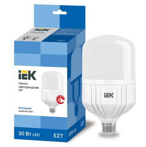 фото Лампа светодиодная IEK LLE-HP-30-230-65-E27 в Екатеринбурге