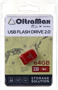 фото Накопитель USB 2.0 OltraMax OM-64GB-330-Red