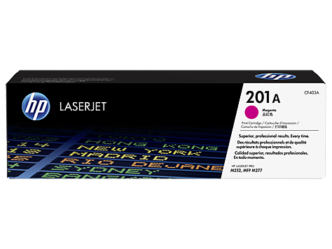 

Картридж HP 201A CF403A пурпурный для Color LaserJet Pro M252/M277 (1400стр.), 201A