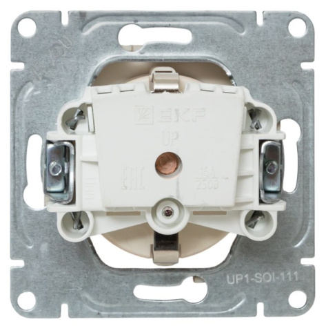фото Розетка с заземлением  EKF UP1-SOI-111