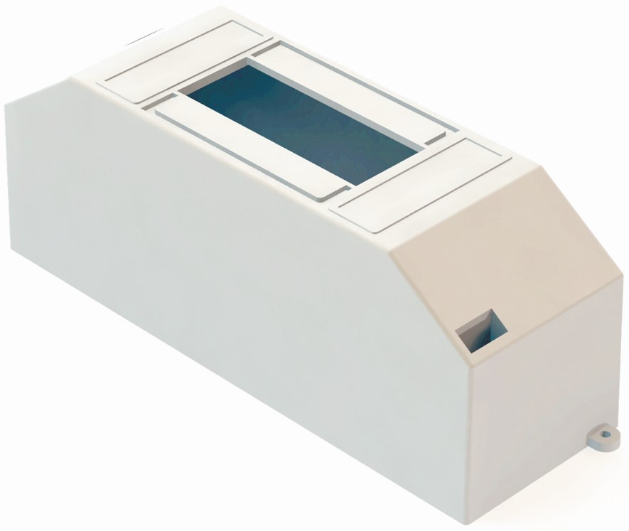 

Корпус DEKraft ЩРН-П-1/2 31030DEK белый модульный пластиковый IP30, 1-2 модуля навесной, ЩРН-П-1/2