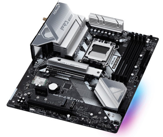 фото Материнская плата ATX ASRock B650 PRO RS WIFI в Санкт-Петербургe