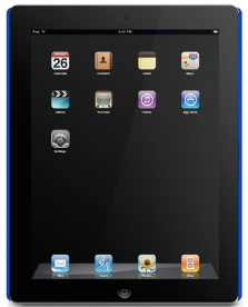 фото Чехол  MacAlly SNAP-2MB Metallic Blue