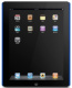 фото Чехол  MacAlly SNAP-2MB Metallic Blue