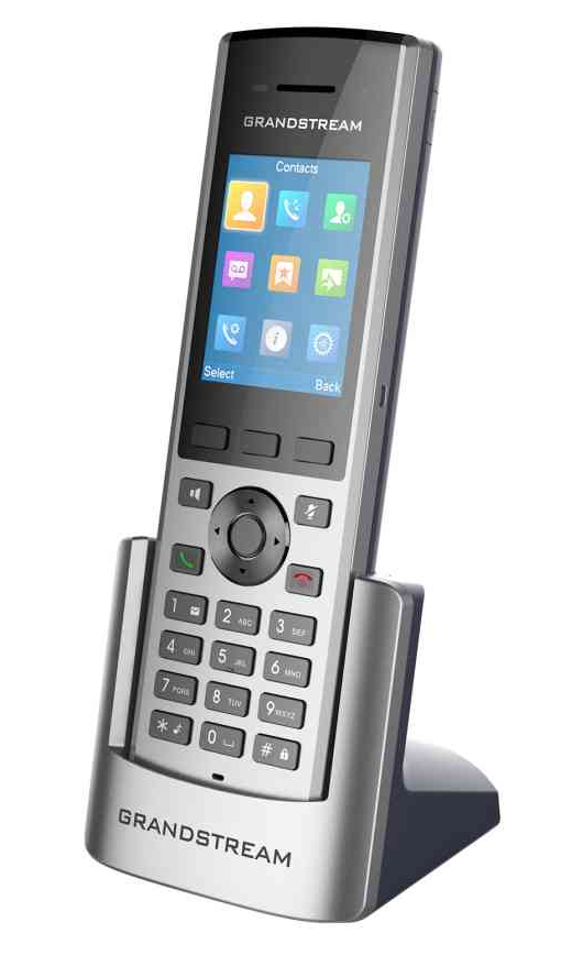 

Трубка телефонная Grandstream DP730 DECT для DP750, DP752 c зарядным стаканом, 10 SIP аккаунтов, цветной дисплей 2,4", 40 часов в режиме разговора, 50, DP730