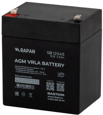 фото Аккумулятор  Бастион RAPAN SB 12045 (9162) в Краснодаре