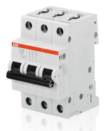 

Автоматический выключатель ABB 2CDS253001R0401 S203 3P 40A (D) 6kA, 2CDS253001R0401