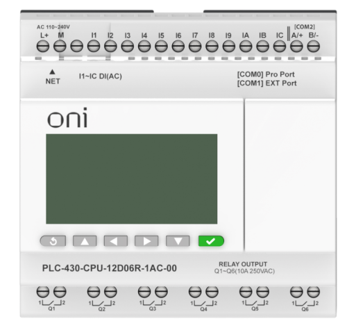 фото Модуль  ONI PLC-430-CPU-12D06R-1AC-00 в Санкт-Петербургe