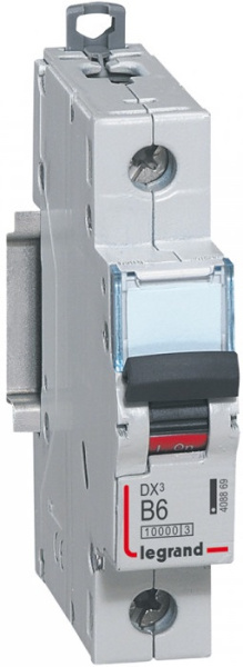 Изображение товара Автоматический выключатель Legrand 408869 6 АIP20 защита электросетей