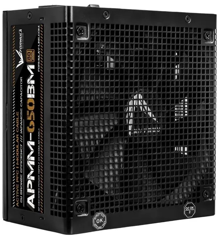 

Блок питания ATX FORMULA AP-650MB 650W, 80+ bronze, AP-650MB