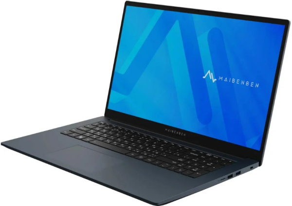 фото Ноутбук Maibenben M17A-R574UM 17.3" (AMD Ryzen 5, 16Гб DDR4, SSD 512 Гб, Radeon Graphics, Без ОС) Синий [M17A-R574UM0F3RLU4EB1]