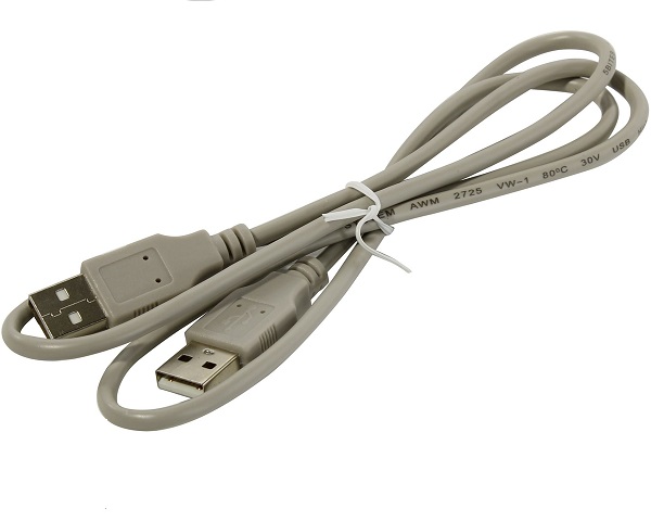 

Кабель интерфейсный USB 2.0 5bites UC5009-010C AM-AM, серый, 1м, UC5009-010C