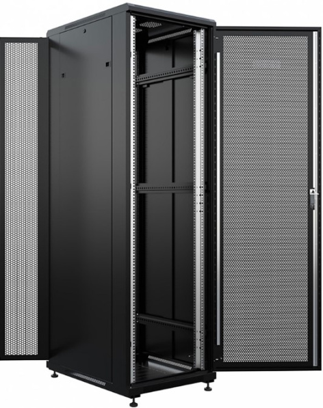 фото Шкаф напольный 19", 32U ONTEK TC32U66PPDLDRSWAS-9005