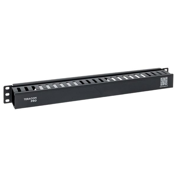 

Органайзер кабельный EKF TRP-1CORF-PL-BK TERACOM PRO с крышкой 19" 1U пластиковый черный, TRP-1CORF-PL-BK