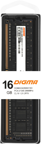 фото Модуль памяти DDR4 16GB Digma DGMAD42666016D в Екатеринбурге