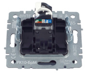 фото Розетка компьютерная IEK BR-K10-1-K35