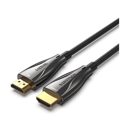

Кабель интерфейсный HDMI Vention ALBBL оптический v2.1 19M/19M - 10м., черный, ALBBL