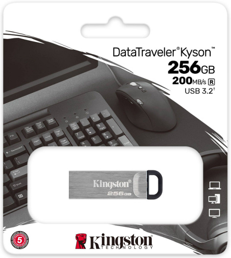 фото Накопитель USB 3.2 256GB Kingston DataTraveler Kyson в Красноярске