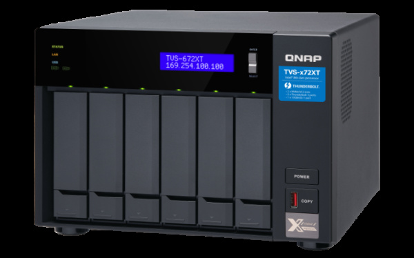 фото Сетевой RAID-накопитель  QNAP TVS-672XT-i5-8G в Уфе