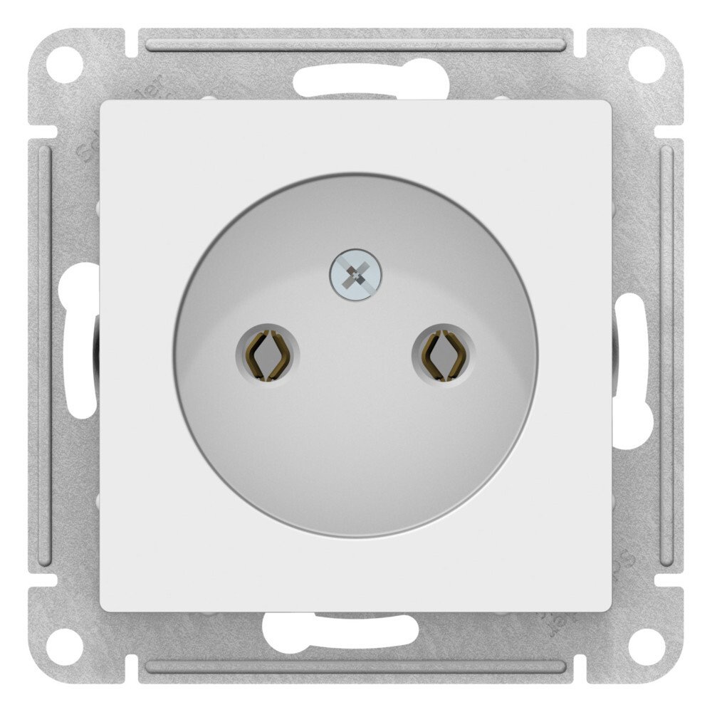 

Розетка без заземления Systeme Electric ATN001341 AtlasDesign без шторок, 16А, механизм, лотос, ATN001341