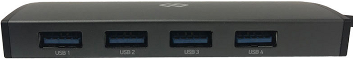 

Разветвитель USB 3.1 Digma HUB-4U3.0-UC-G 4*USB 3.0, черный, HUB-4U3.0-UC-G