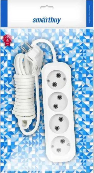 фото Удлинитель  SmartBuy SBE-16-4-10m-Z в Волгограде