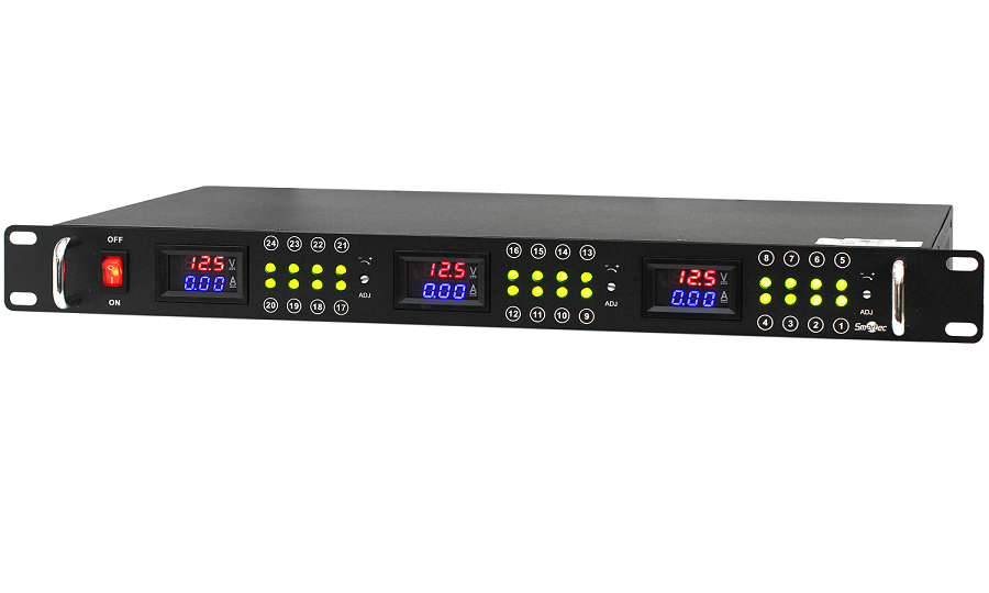 

Блок питания Smartec ST-PS145DRD-BK 12 VDC/45 A, 24 канала, цифровой дисплей, корпус в стойку 1U, черный, ST-PS145DRD-BK