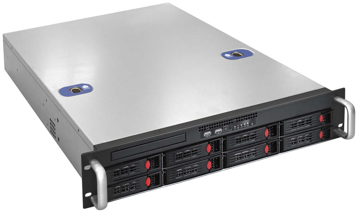 

Корпус серверный 2U Exegate Pro 2U550-HS08 EX292416RUS RM 19", глубина 550, Redundant БП 2x1000W, 8xHotSwap, USB, Pro 2U550-HS08