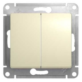 

Переключатель Schneider Electric GSL000265 2-клавишный, сх.6, GSL000265