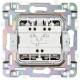 фото Выключатель двухклавишный с подсветкой  IEK SK-V20-1-10-K50 в Санкт-Петербургe