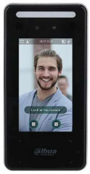Изображение товара Терминал учета рабочего времени и контроля доступа Dahua DHI-ASI6213J-MW-V1