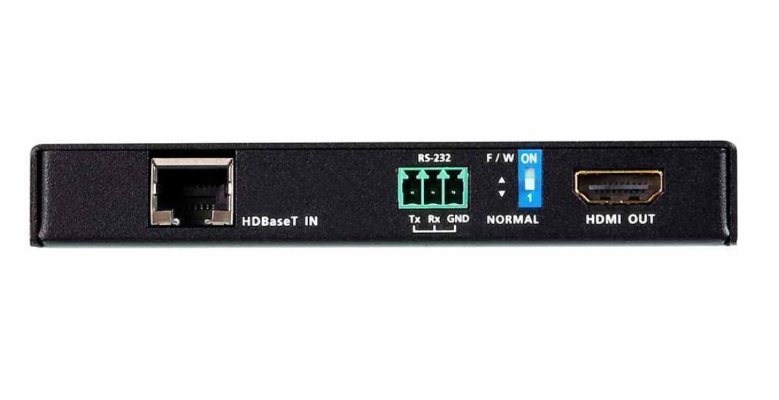 

Удлинитель Aten VE1830-AT-G HDMI+RS232, 70 м., 1xUTP, макс.разр.4096x2160 60Hz 4:2:0 35м Cat5e/6;3840x2160 60Hz 4:4:4 35м Cat5e/6;1080p 70м Cat 6a/60м, VE1830-AT-G